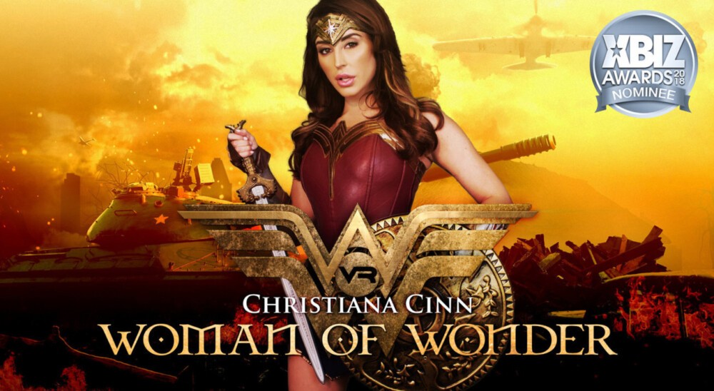 Christiana Cinn in Wonder Woman VR Fantasy