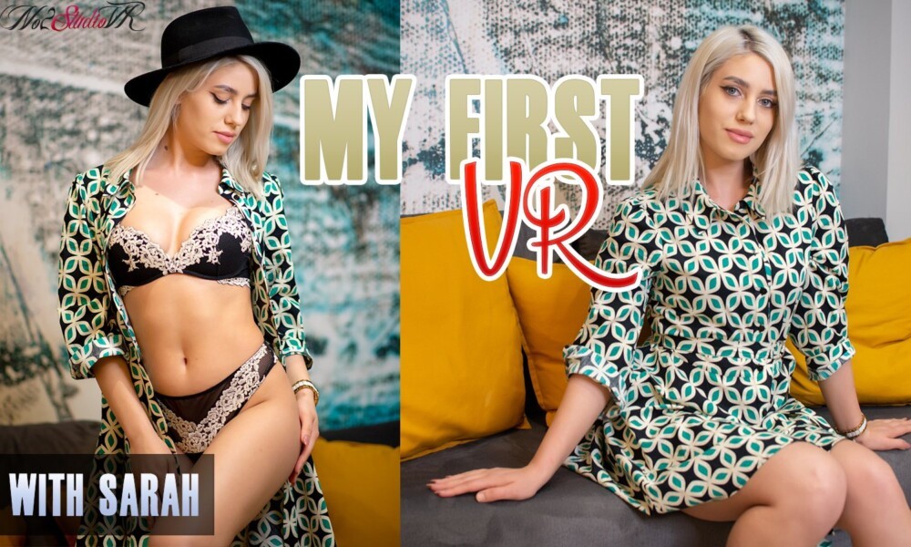 Sarah's First VR: Sensual Solo in 4K