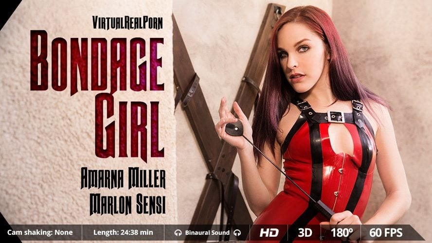 Amarna Miller in Intense Bondage VR Thrill