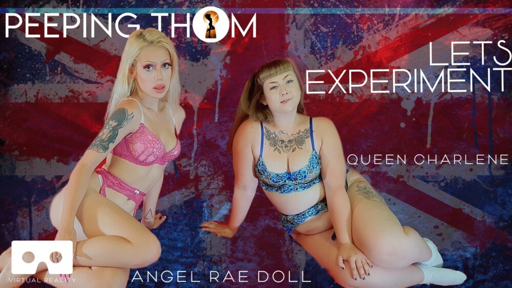 Angel Rae Doll & Queen Charlene: Lesbian Passion