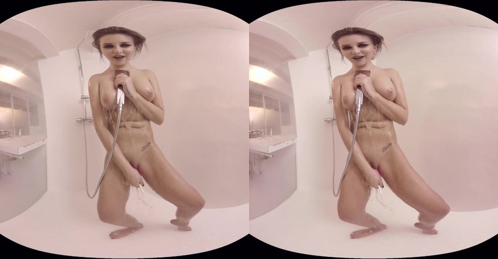 Anna Polina's Sensual Striptease in 4K VR