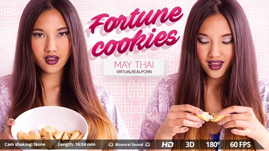 May Thai in Sensual Fortune Cookie VR Scene