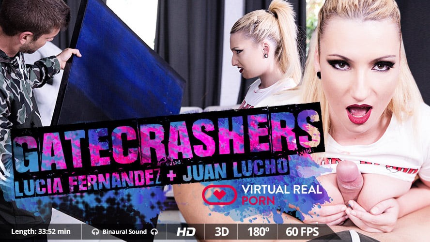 Lucia Fernandez in Wild Gatecrashers VR Thrill