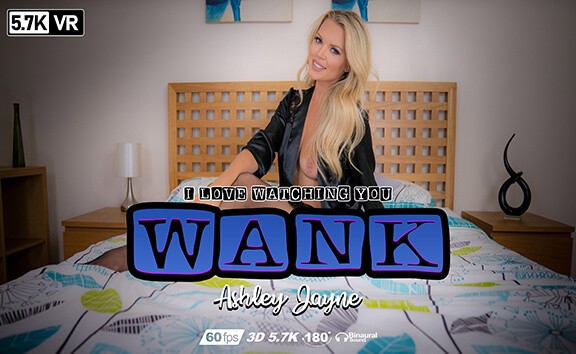 Ashley Jayne Blonde Lingerie JOI Tease