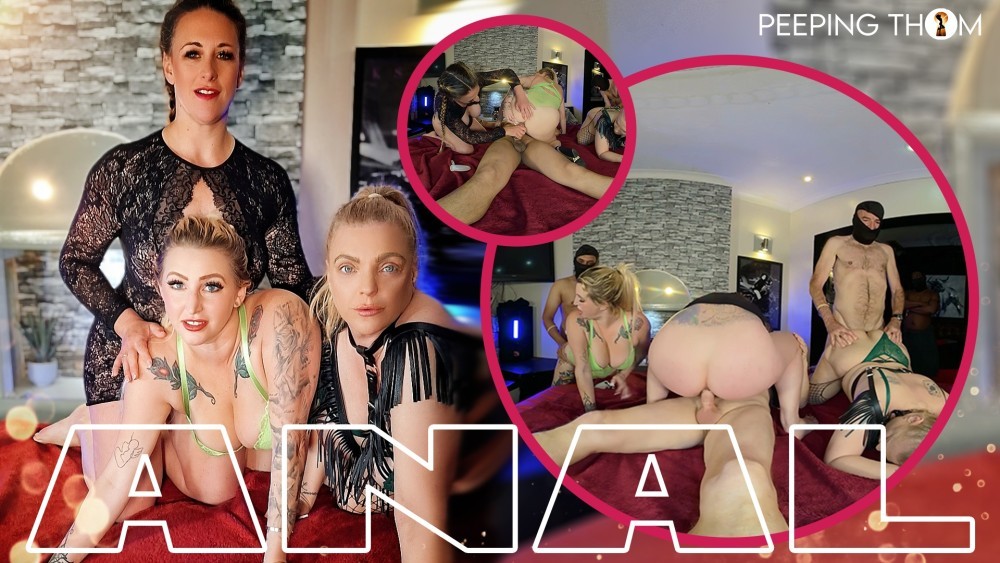 Tilly Layla Loula in Wild Anal Swingers Bash