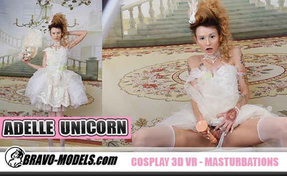 Adelle Unicorn Solo Seduction in Stunning 4K