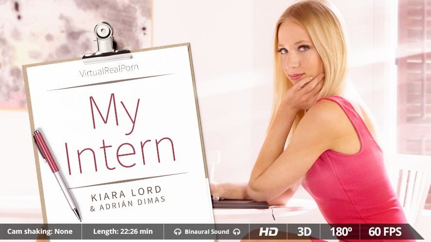 Kiara Lord in Hot Intern Fantasy VR