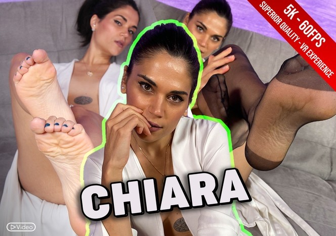 Chiara's Sexy Tights Tease in Stunning VR