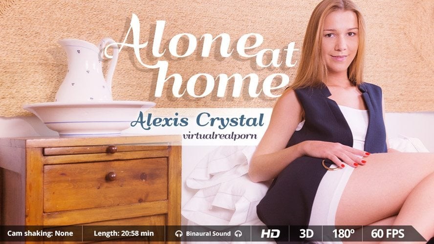 Alexis Crystal Solo VR: Intimate Home Passion