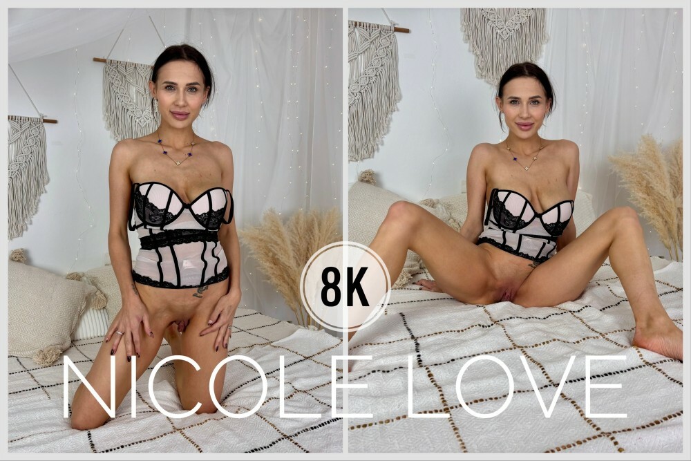 Nicole Love Solo Masturbation in Stunning 8K