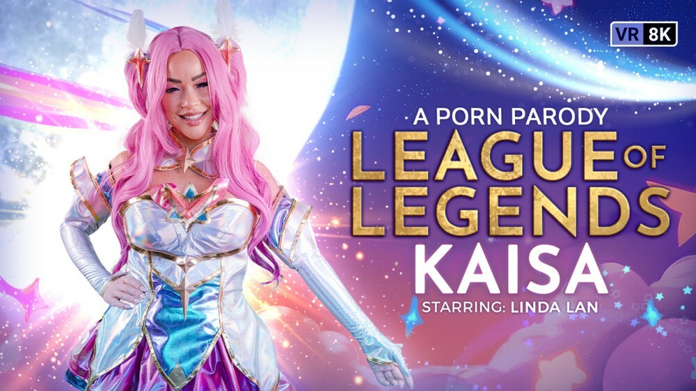 Linda Lan in Kai'Sa VR Cosplay Fantasy