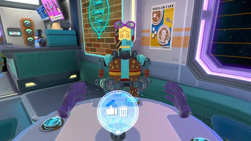 Stellar Cafe Drops Tomorrow on Quest: Your New AI Waifu Barista Wants to Suck Your Soul (and Your Dick) Through the Headset