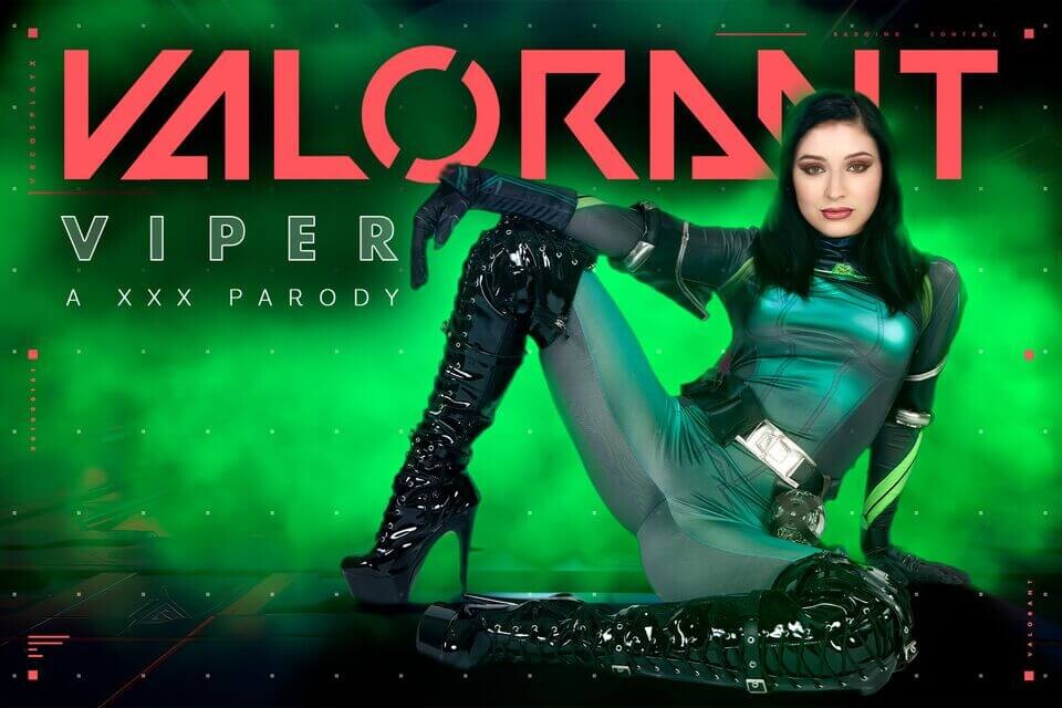 Raven Lane's Toxic Viper XXX Parody: Immersive VR Experience
