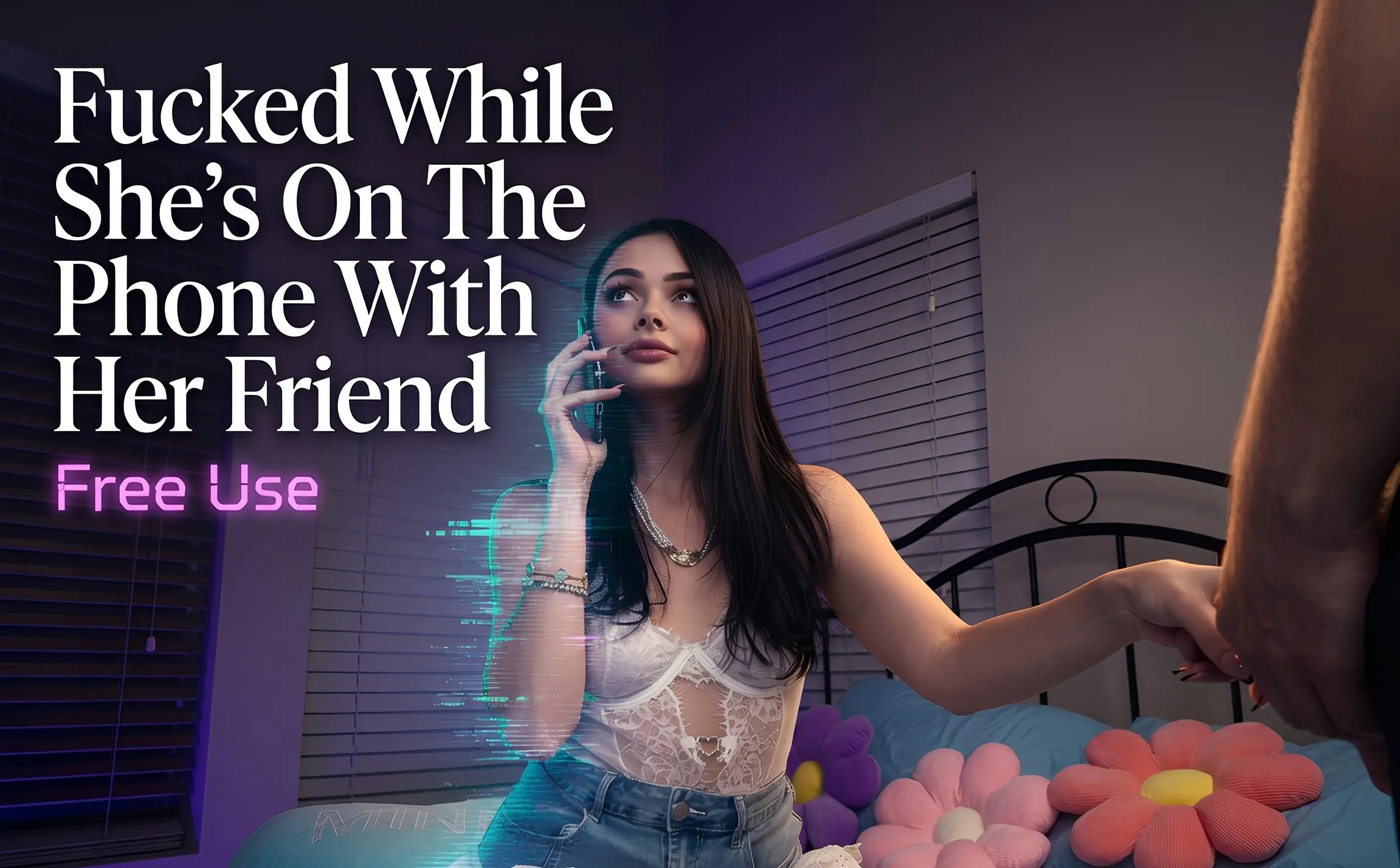 Fucked While She’s on the Phone With Her Friend