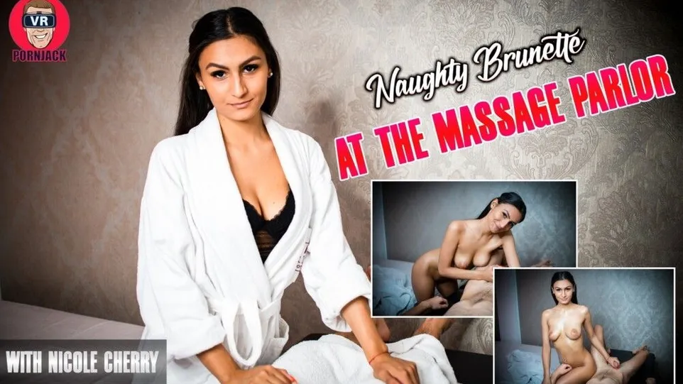 At The Massage Parlor - Naughty Brunette
