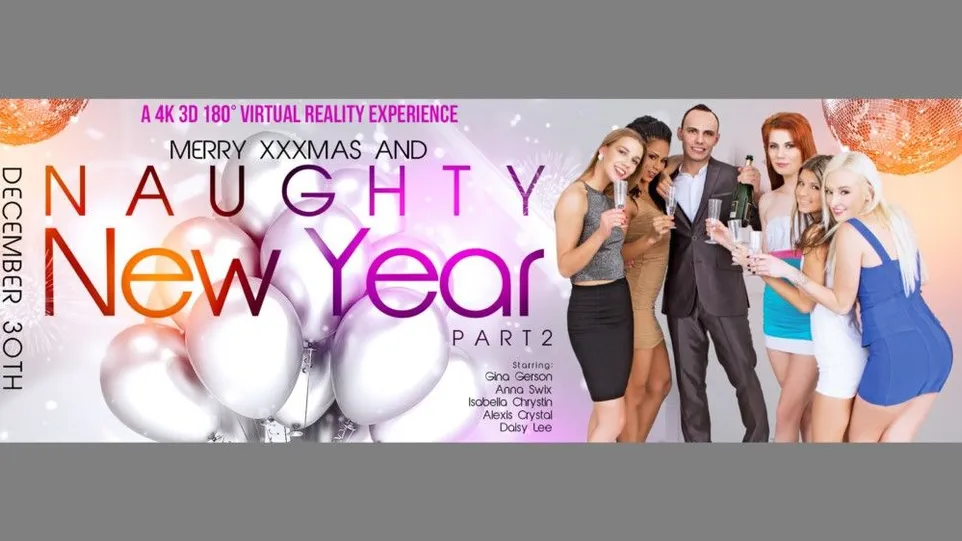 Anna Swix in Naughty New Year VR Orgy Bash
