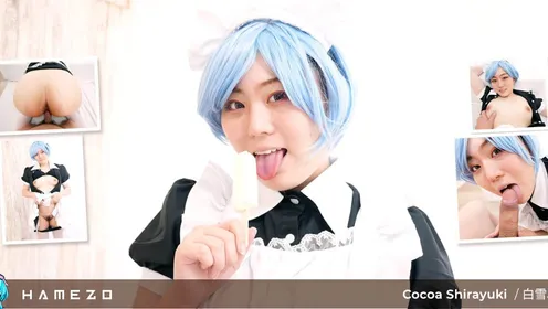 Cute Slutty Maid Cocoa Shirayuki Is So Happy to Be Bread