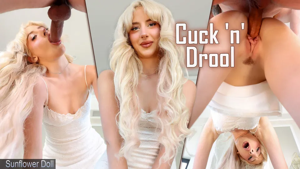 Sunflower Doll - Cuck 'n' Drool: 8K 180° VR Scene