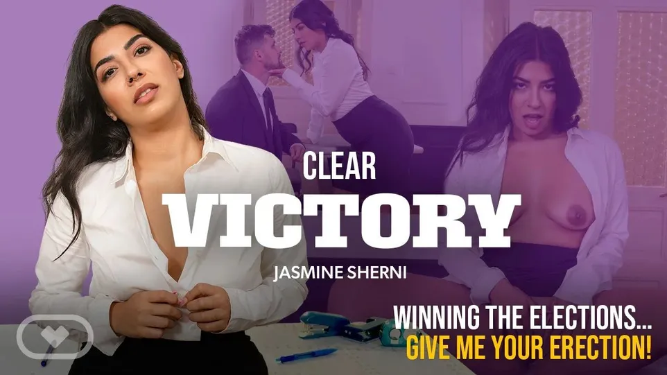 Clear Victory: Jasmine Sherni's 8K 3D VR Office Scene