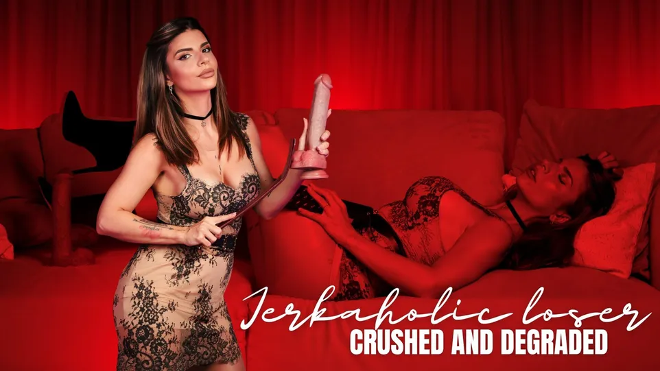 Jerkaholic Loser: Crushed and Degraded in 180 VR