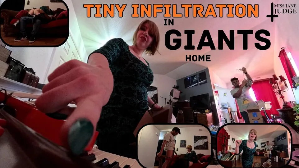 Tiny Infiltration in Giants Home 360 VR Scene