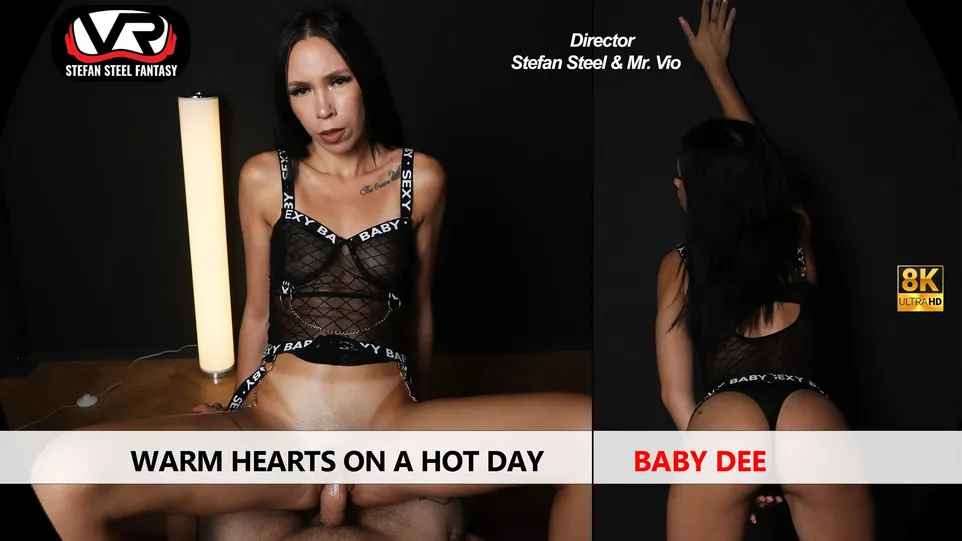 Warm Hearts on a Hot Day Baby Dee: 8K VR POV