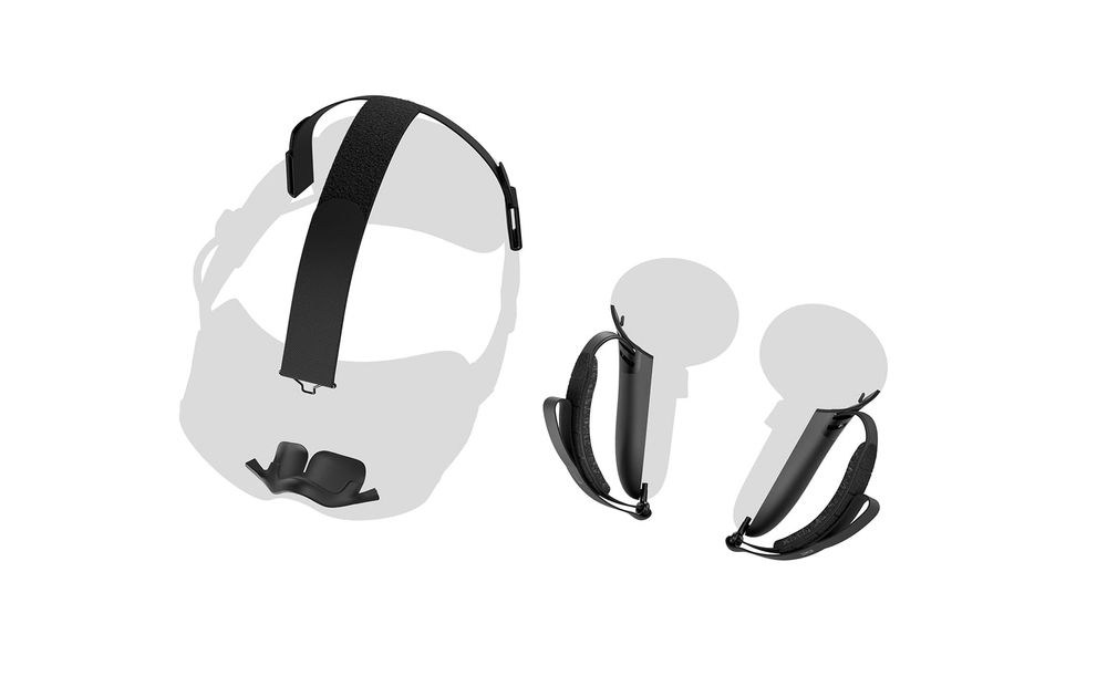 Valve Steam Frame ergonomic accessories kit and rear battery strap