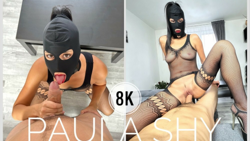 Beautiful Woman In A Mask
