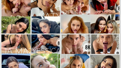 Various Stars: Cumshot Compilation 8K