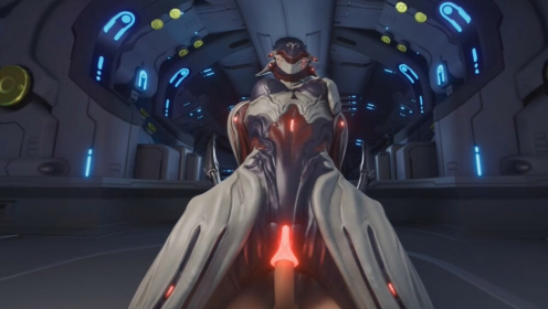 Garuda Riding in Warframe XXX Parody VR