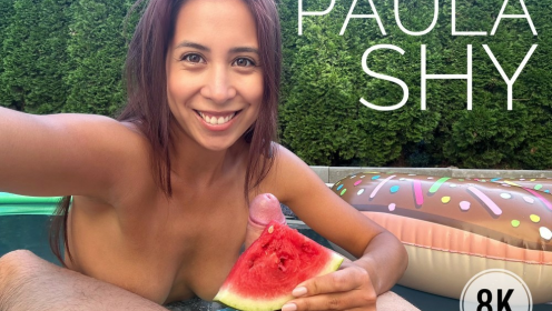 With Paula In The Pool