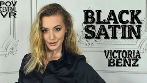 Victoria Benz Black Satin Shirt Blowjob & Oral Creampie in 8K VR