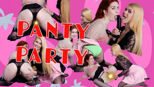 Izzy Delphine: Panty Party Upskirt Tease 6K