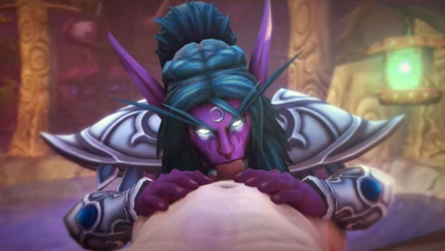 Tyrande's Seductive Buff: 4K VR Parody