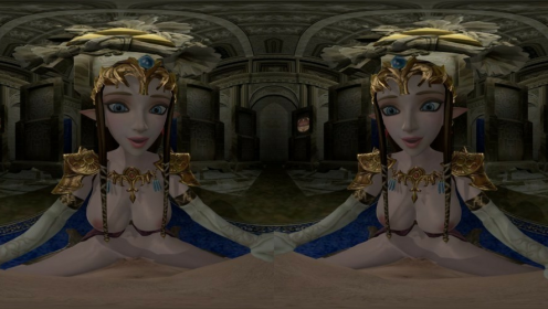 Princess Zelda Rides Wild in Cowgirl Parody