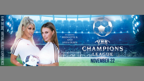 Anya Olsen & Bridgette B in Hot Lesbian VR Soccer