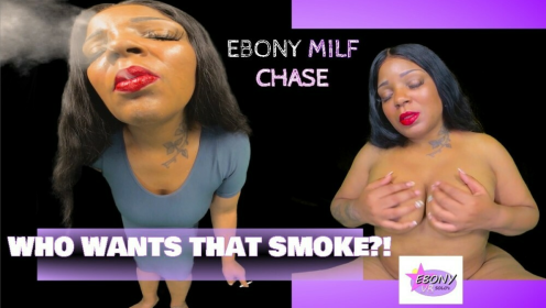 Smoking Hot Ebony Stepmom Chase - MILF Smoking Fantasy [Passthrough]