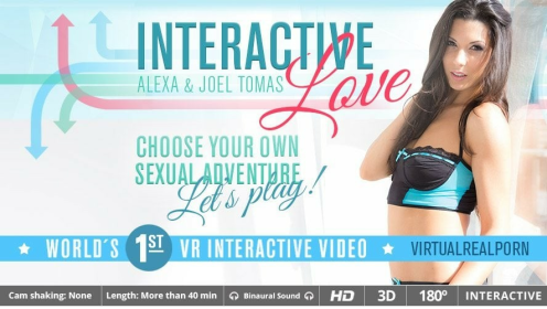 Alexa Tomas in Interactive VR Love Adventure