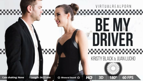 Kristy Black: Seductive Driver Fantasy VR