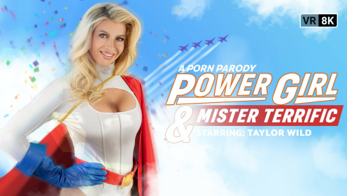 Taylor Wild: Power Girl Parody 8K VR