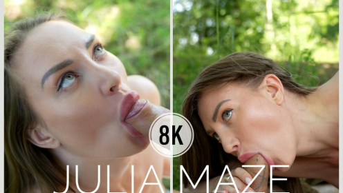 Julia Maze: Nature Tease 8K VR
