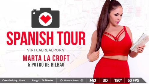 Marta La Croft's Sensual Spanish Tour in VR