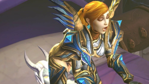 Warcraft Paladin Docking: Kaylan and Daivic Clash