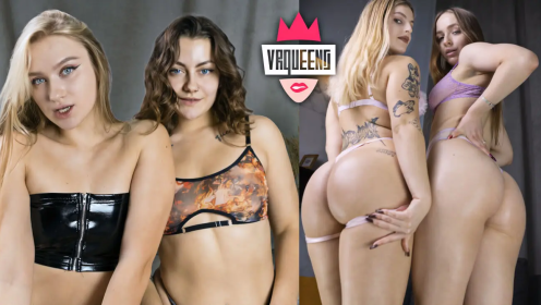 Four Performers in an Oil Scene by VR Queens