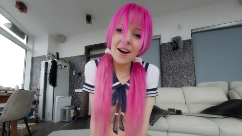Lily Angelic Tries the Dildo Challenge Will It Fit in Her Tight Pussy