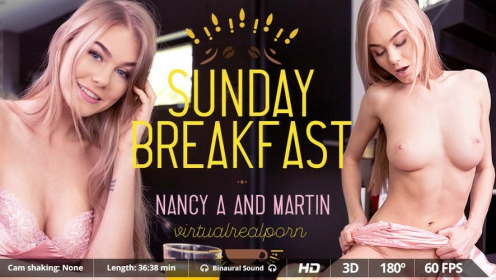 Nancy Ace in Sensual Morning Breakfast Romp