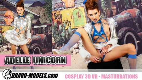 Adelle Unicorn Solo in Stunning 4K Cosplay