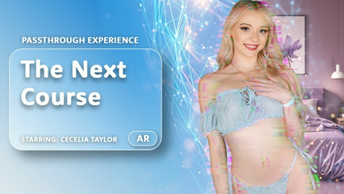 Cecelia Taylor Steamy Passthrough VR Scene