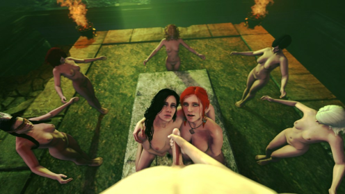 Witcher Yule Ritual XXX Parody with Triss