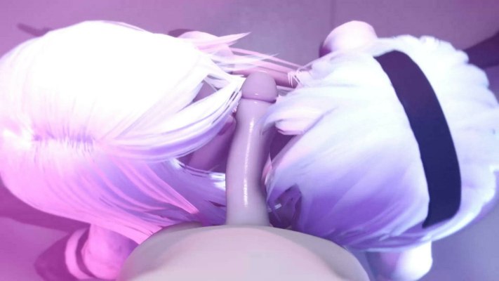 2B and A2 in Fierce 4K VR Parody Action - Image 5